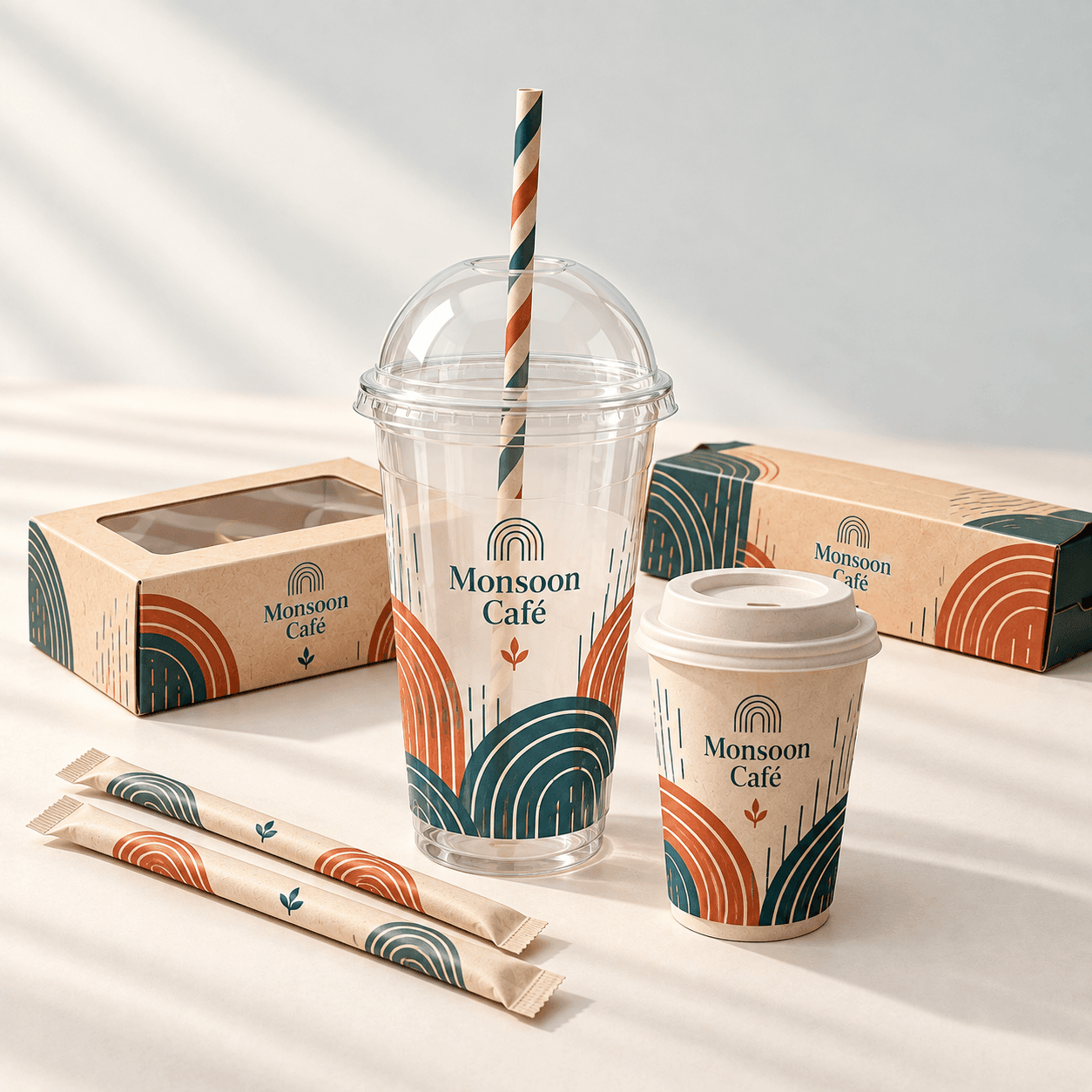 Cafés packaging