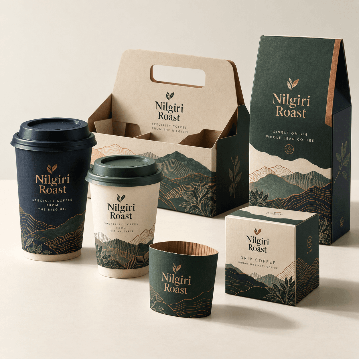 Coffee Shops packaging