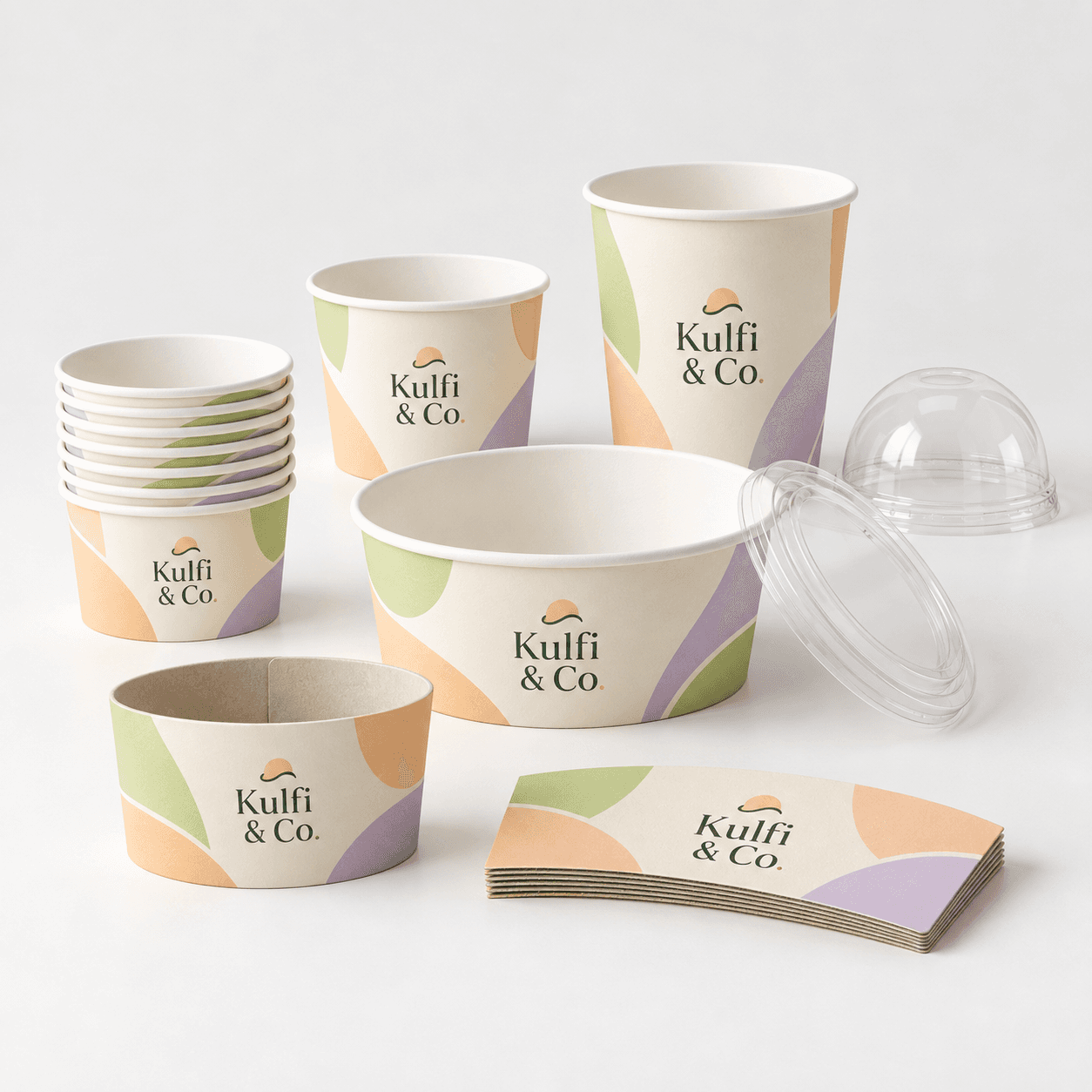 Ice Cream & Frozen Yogurt Shops packaging